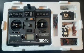 Modelbouw zender GRAUPNER MC-10 - zonder powerpack, Enlèvement, Neuf, Autres types