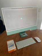 Imac groen - 24" - 2021 - M1 8GB - nauwelijks gebruikt!, Computers en Software, Apple Desktops, Ophalen, Zo goed als nieuw, IMac