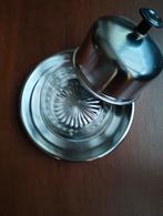 Beurrier inox et verre, Enlèvement, Comme neuf, Verre