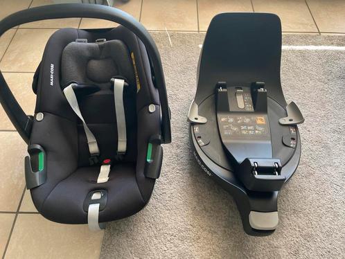 Maxi cosi pebble 360 + familyfix 360 base, Kinderen en Baby's, Autostoeltjes, Zo goed als nieuw, Maxi-Cosi, Autogordel of Isofix