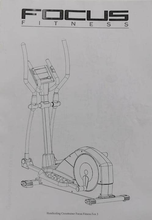 Crosstrainer Focus Fitness Fox 3, Sport en Fitness, Fitnessapparatuur, Crosstrainer, Ophalen