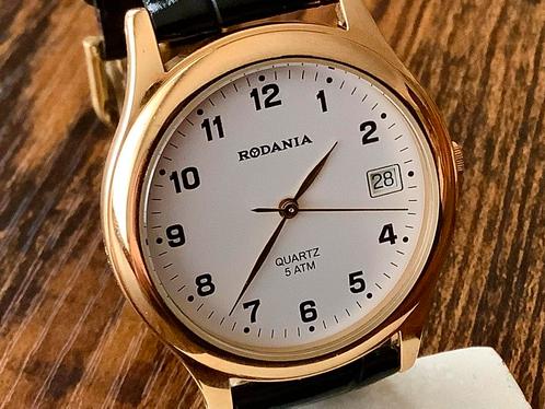 Rodania Quarts LM23120 / datum ⌚️, Handtassen en Accessoires, Horloges | Heren, Zo goed als nieuw, Polshorloge, Overige merken