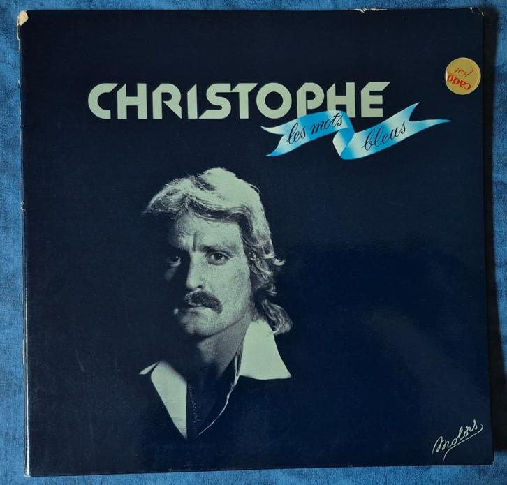 LP 33 toeren Christophe — Les Mots Bleus FR 1974, Cd's en Dvd's, Vinyl | Pop, Gebruikt, 1960 tot 1980, 12 inch, Ophalen of Verzenden