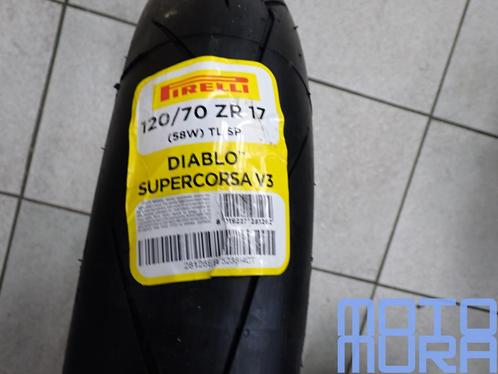 Pirelli Diablo supercorsa V3 SP 120/70ZR17 band voorband 120, Motoren, Onderdelen | Merk-onafhankelijk, Gebruikt, Ophalen of Verzenden