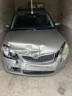 Skoda Roomster 1.4 benzine, geaccidenteerd, zie zoekertje, Auto's, Euro 5, Stof, Roomster, Beige