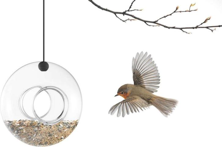 Eva Solo Voederring - Heel het jaar plezier voor tuinvogels!, Tuin en Terras, Vogelhuisjes en Vogelbaden, Gebruikt, Ophalen