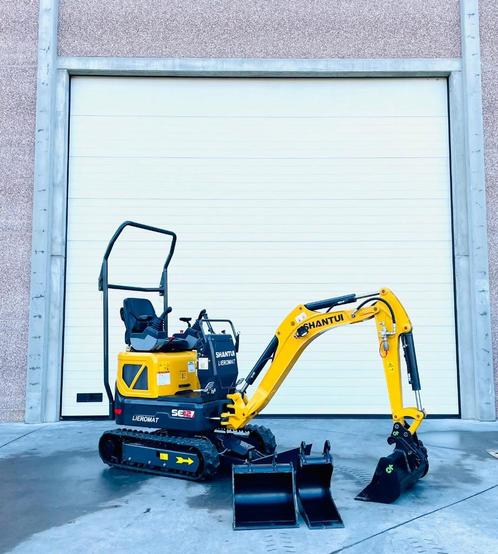 Shantui 1.2 T Minigraver / Binnendraaier / 3 cil kubota, Tuin en Terras, Grasmaaiers, Nieuw, Ophalen