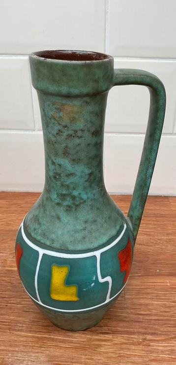 Vintage vaas West-Germany decor 1505/23 beschikbaar voor biedingen