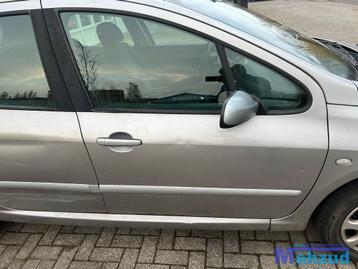 PEUGEOT 307 Grijs EZA rechts voor deur 2001-2009 beschikbaar voor biedingen