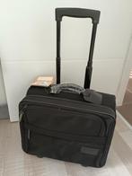 Businesstrolley en klein koffer, Handtassen en Accessoires, Tassen | Reistassen en Weekendtassen, Ophalen, Nieuw, Zwart, Wieltjes