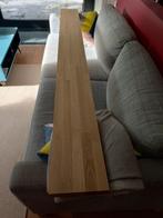 boekenplank onbehandeld massief eik 210 x 21 x 3,8cm, Ophalen, Nieuw
