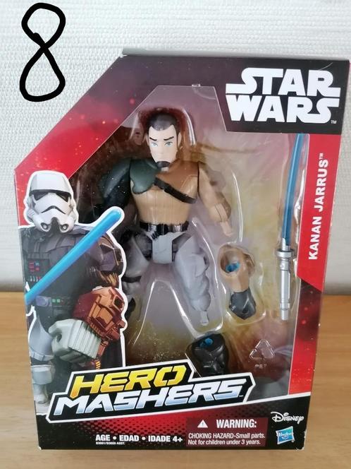 6 splinternieuwe /verschillende Star Wars figuurtjes., Verzamelen, Star Wars, Nieuw, Actiefiguurtje, Ophalen of Verzenden