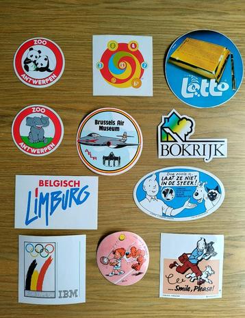 Vintage stickers #4 beschikbaar voor biedingen