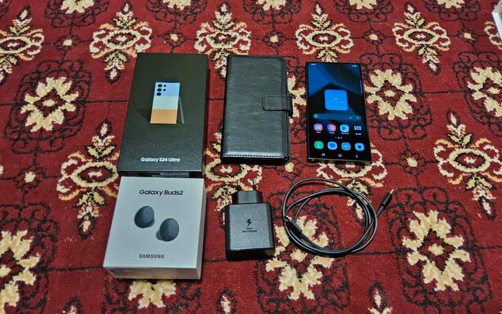 Samsung Galaxy S24 ultra 512 Go, presque neuf avec écouteurs, Télécoms, Téléphonie mobile | Samsung, Enlèvement ou Envoi