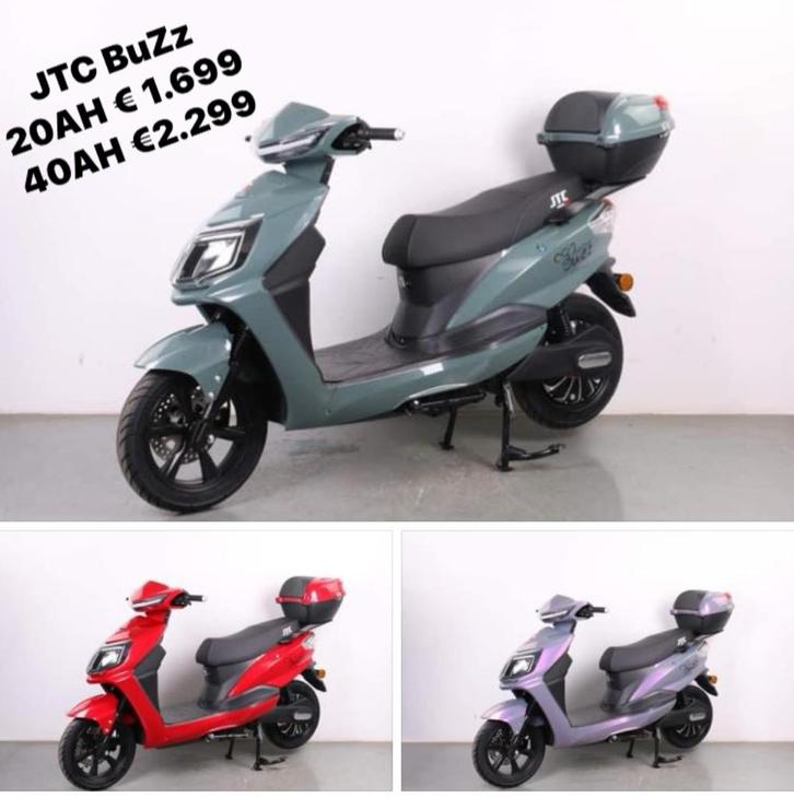 nieuwe elektrische scooters JTC,gocia,horwin vanaf 1299€, Fietsen en Brommers, Scooters | Overige merken, Nieuw, Klasse A (25 km/u)