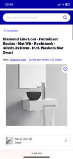NIEUW lavabo/ wastafel voor het toilet, Huis en Inrichting, Badkamer | Badtextiel en Accessoires, Nieuw, Ophalen