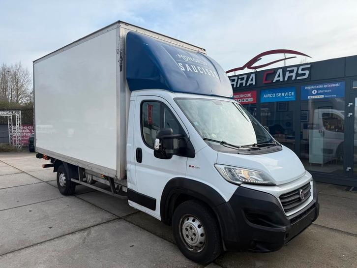Fiat Ducato 2018 112000km bakwagen met elektrische laadklep, Auto's, Bestelwagens en Lichte vracht, Bedrijf, Te koop, Cruise Control