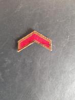 Chevron année de service Armée anglaise 1 an original WWII, Ophalen of Verzenden