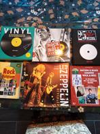 6 collectie boeken vinyl pop/rock enz, Boeken, Zo goed als nieuw, Ophalen