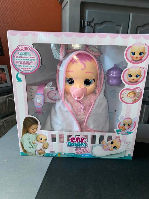 Poupon Cry Babies New Born  Coney, Kinderen en Baby's, Speelgoed | Poppen, Zo goed als nieuw, Overige typen