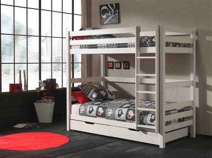 Stevig stapelbed, Enfants & Bébés, Chambre d'enfant | Lits superposés & Lits mezzanines, Utilisé, Lits superposés, Enlèvement