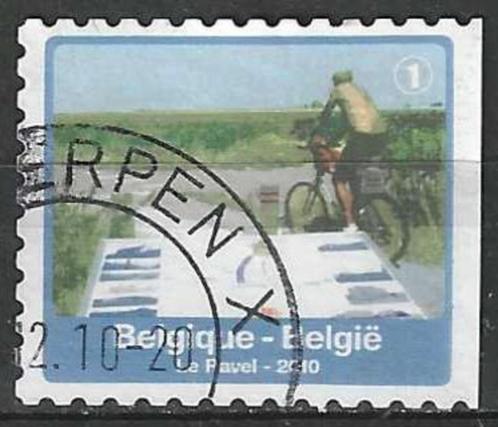 Belgie 2010 - Yvert 4036 /OBP 4055 - Fietstoerisme (ST), Postzegels en Munten, Postzegels | Europa | België, Gestempeld, Gestempeld
