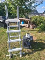3kw full inverter warmtepomp, zoutelectrolyse en ladder, Ophalen, Gebruikt, Ladder