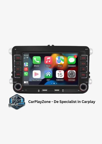 VW CarPlay en Android Auto Display Montage Mogelijk GARANTIE, Auto diversen, Autoradio's, Ophalen of Verzenden, Nieuw
