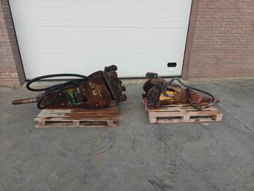CW10 sloophamer betonprikker graafmachine  beschikbaar voor biedingen