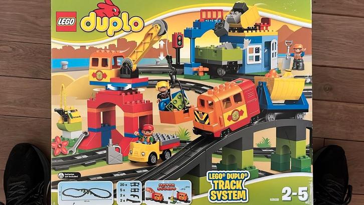 Lego DUPLO Luxe treinset 10508, Kinderen en Baby's, Speelgoed | Duplo en Lego, Zo goed als nieuw, Duplo, Complete set, Ophalen