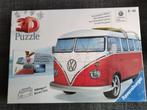 Ravensburger Volkswagen bus T1 bulli - 3D puzzel - 187 stukj, Hobby & Loisirs créatifs, Sport cérébral & Puzzles, Enlèvement, Moins de 500 pièces