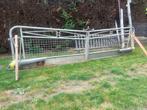 Metalen tuinhek, Tuin en Terras, Tuinhekken en Hekwerk, Ophalen, Met poort, Gebruikt, Tuinhek