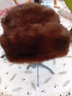 Toque fausse fourrure., Enlèvement ou Envoi, Porté