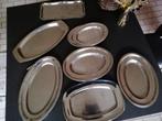 Verschillende inox serveerschalen, Maison & Meubles, Accessoires pour la Maison | Plateaux, Enlèvement ou Envoi, Comme neuf