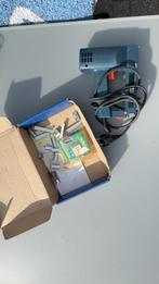 Elektronische nietmachine, Ophalen, Gebruikt