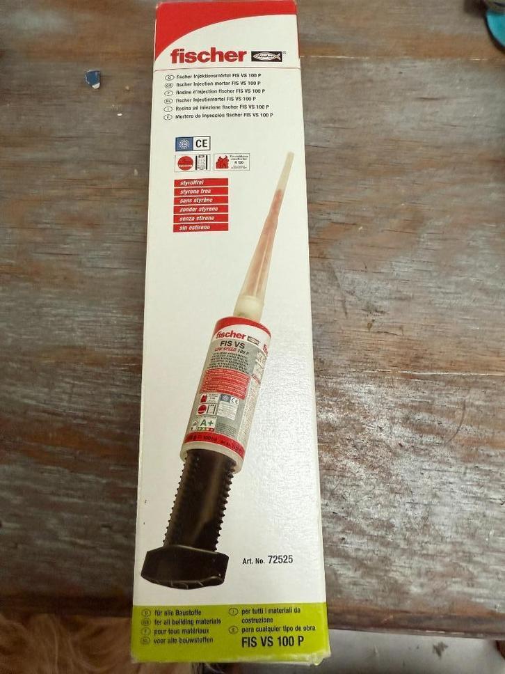 FIS VS 100 P vijl injectiehars, NIEUW, Doe-het-zelf en Bouw, Gereedschapskisten, Nieuw, Ophalen