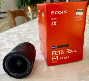 Sony Vario-Tessar T* FE 16-35 F4 ZA OSS disponible aux enchères