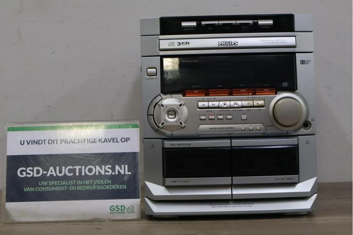 Vintage Alles-In-Één Stereo van Philips (CD/Cassette/Radio), Audio, Tv en Foto, Radio's
