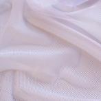 Laatste stuk! 6022) 150x150cm zacht mesh stof wit, Hobby & Loisirs créatifs, Tissus & Chiffons, Polyester, Enlèvement ou Envoi