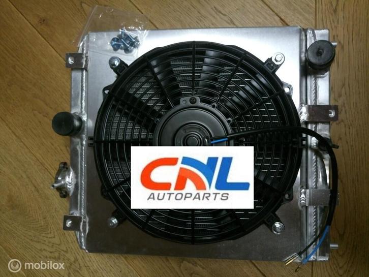 Radiator & Shroud & Fan Honda Civic EG EK D15 D16 28mm, Auto-onderdelen, Motor en Toebehoren, Nieuw, Ophalen of Verzenden