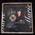 Johnny HALLYDAY - Marie - disque de diamant ds cadre moderne, Enlèvement, Comme neuf, Affiche, Œuvre d'art ou Peinture
