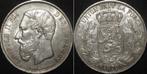 Zilver - België - 5 Francs - Leopold II - 1870, Postzegels en Munten, Zilver, Ophalen of Verzenden, Zilver, Losse munt