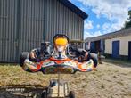 Te koop  Crg road rebel met rotax max senior, Ophalen, Zo goed als nieuw, Kart