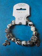 Type de bracelet à breloques élastique (NOUVEAU), Bijoux, Sacs & Beauté, Bracelets, Enlèvement ou Envoi, Autres couleurs, Avec bracelets à breloques ou perles