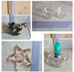 kandelaars kaarsen decoratie moederdag valentijn huwelijk, Ophalen of Verzenden, Gebruikt