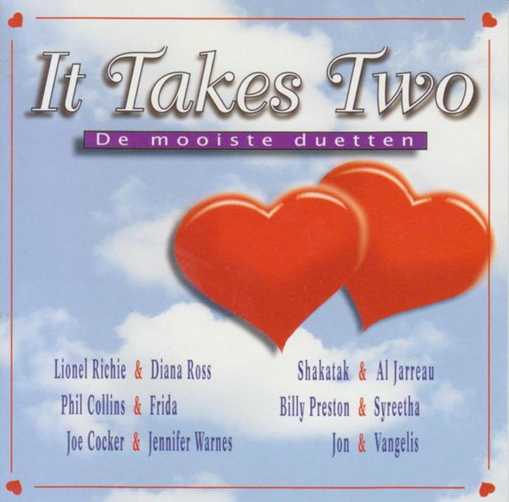 It Takes Two (De Mooiste Duetten)( cd ), Cd's en Dvd's, Cd's | Verzamelalbums, Ophalen of Verzenden