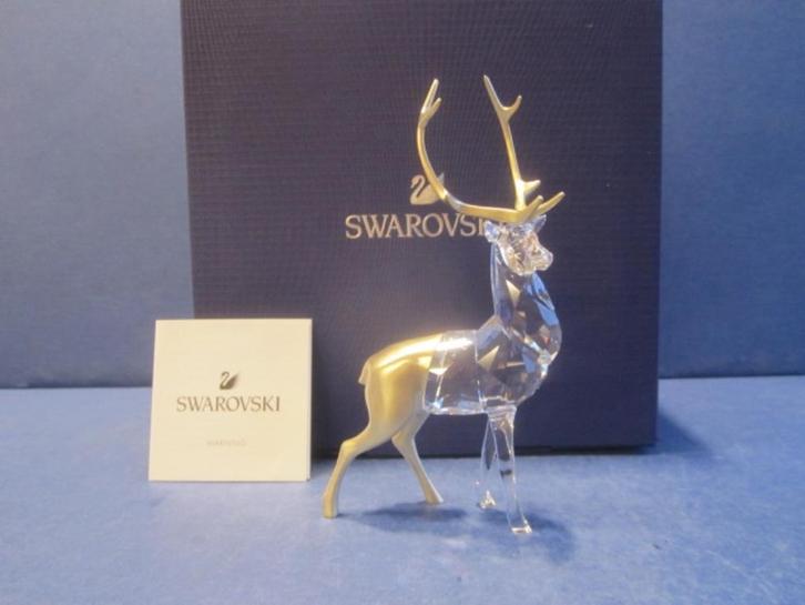 Swarovski Holiday Magic Hertenbok, Verzamelen, Swarovski, Nieuw, Figuurtje, Ophalen of Verzenden