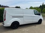 Ford transit custom, 4 deurs, Zwart, Wit, Particulier