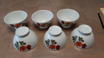 6 tasses vintage  beschikbaar voor biedingen