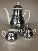 antiquités - elegante koffiekan met melkkan en suikerpot, Antiek en Kunst, Ophalen